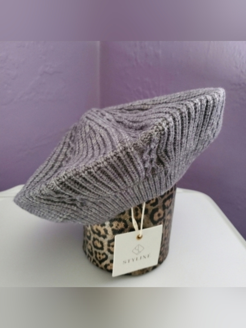 Solid Gray Beret